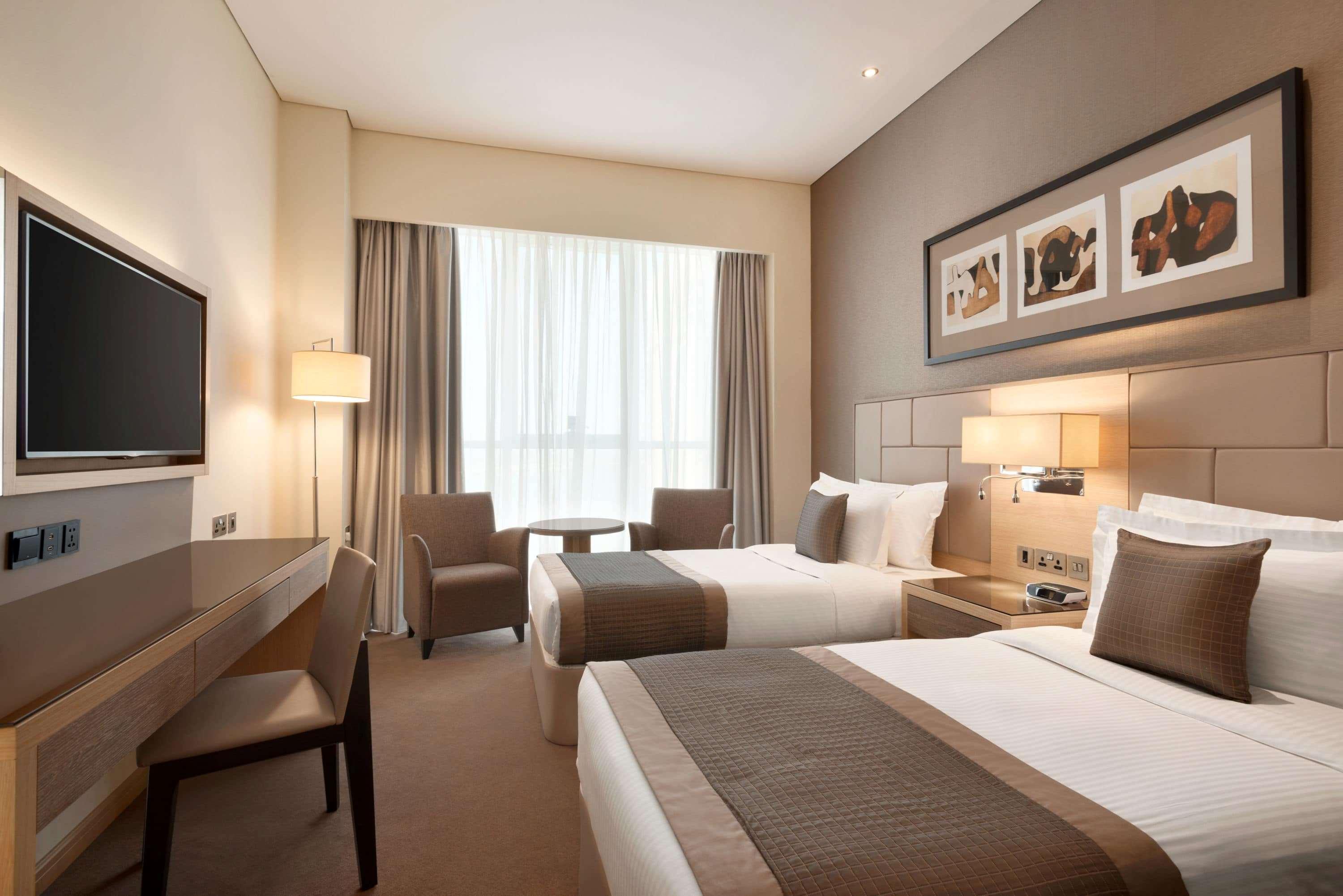 Tryp By Wyndham Abu Dhabi City Center Bagian luar foto